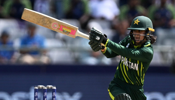 An undated photograph of Pakistans womens national side captain Bismah Maroof. — Twitter/AatifNawaz