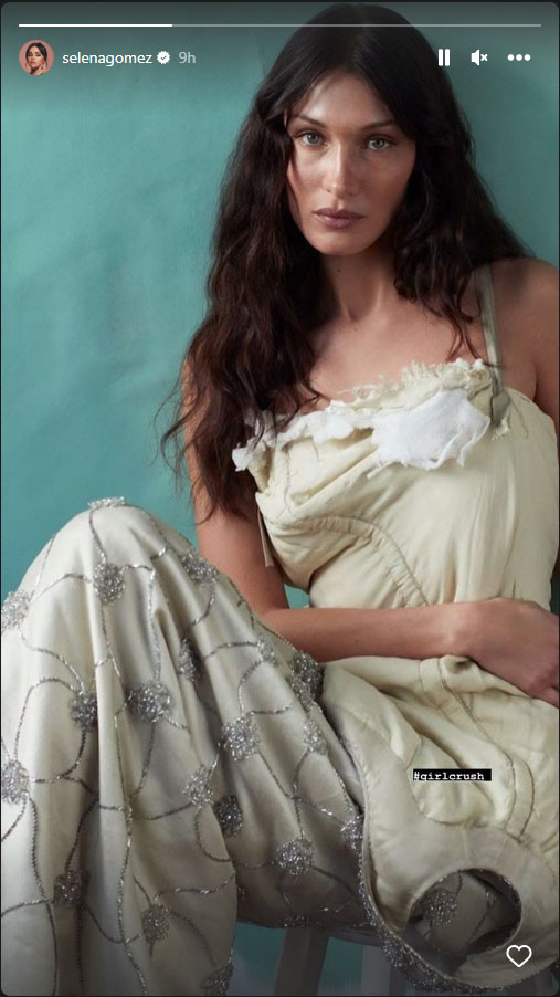 Selena Gomez seemingly ends feud rumours with Bella Hadid in latest post
