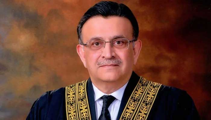 Chief Justice of Pakistan (CJP) Umar Ata Bandial. — Website/Supreme Court of Pakistan