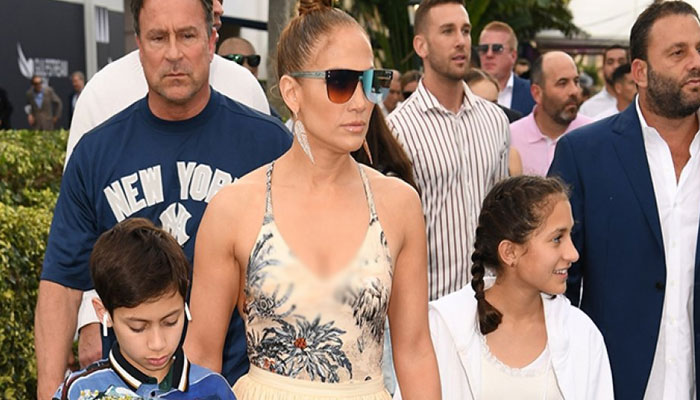 Jennifer Lopez wishes happy 15th birthday to her twins with rare video