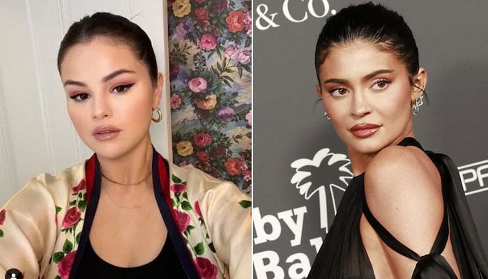 Kylie Jenner dismisses rumors that she shaded Selena Gomez on her eyebrows, 