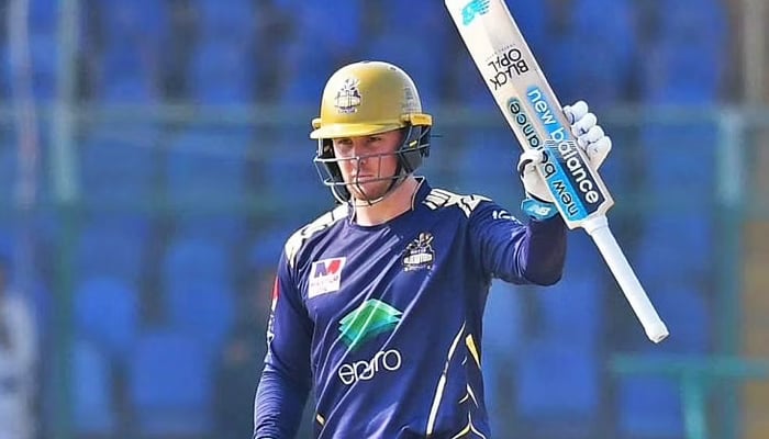 Quetta Gladiators Jason Roy. — PSL/File