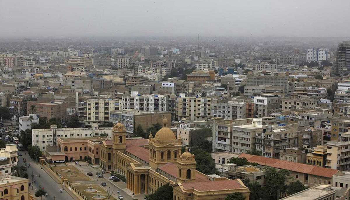 A birds eye view of Karachi. — Reuters/File