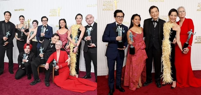 Everything Everywhere All at Once star James Hong, 94, wins hearts in funny and bold speech at SAG Awards