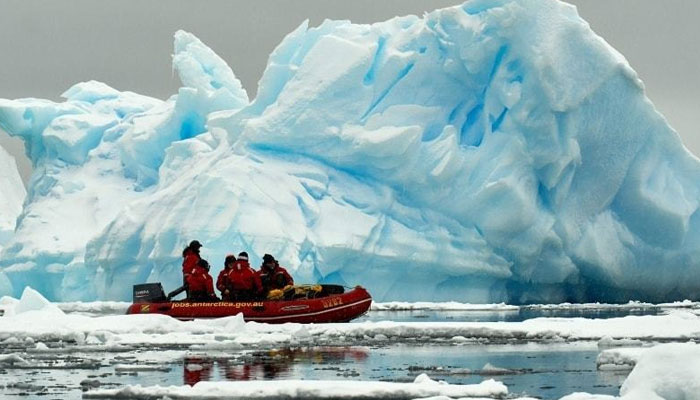 Sea ice in Antarctic at record low: US data center — AFP/File