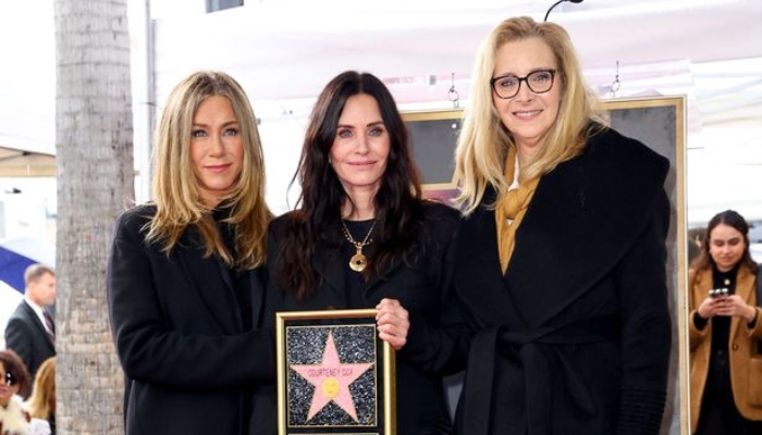 Jennifer Aniston pens loving tribute to Courteney Cox as she receives Walk of Fame star