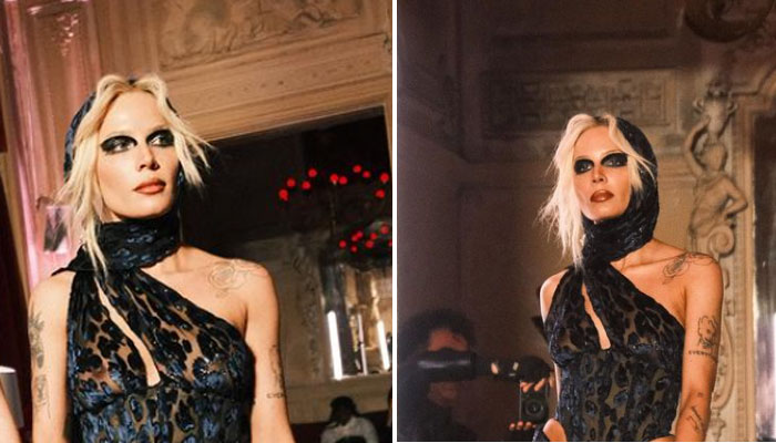 Halsey struts on the runway for Paris Fashion Week