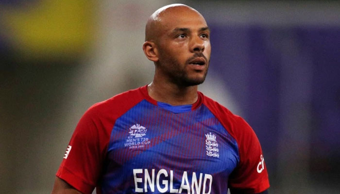 Undated photograph of Englands Tymal Mills. — Reuters