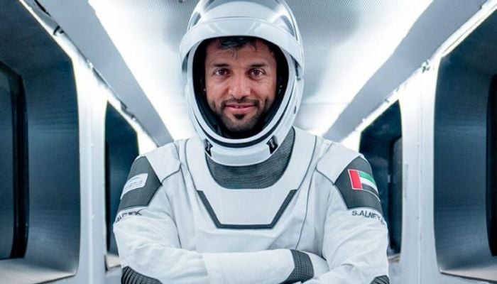 Sultan AlNeyadi is the second Emirati to voyage to space.— Twitter/MBRSpaceCentre