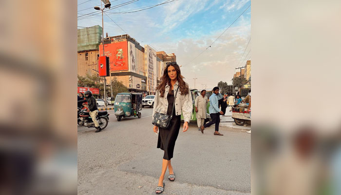 Australian model and sports presenter Erin Holland photographed in Lahore. — Instagram/erinvholland