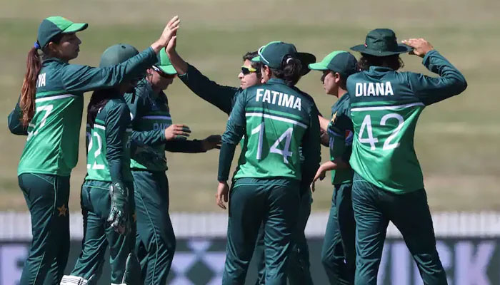 Pakistan womens team in action — ICC/File