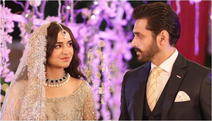 Pakistani actors Yumna Zahid (Left) and Wahaj Ali. — Instagram/GeoTV