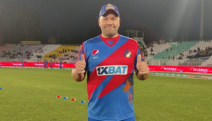 Karachi Kings’ wicketkeeper batter Adam Rossington. Twitter/KarachiKingsARY