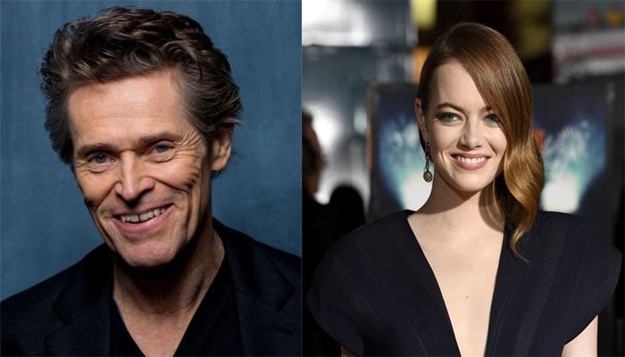 Willem Dafoe made Emma Stone slap him 20 times while filming And