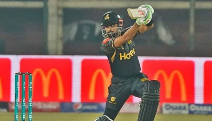 Pakistan national cricket team captain Babar Azam during a match of the eighth edition of Pakistan Super League (PSL) in Karachi. — Instagram/babrazam