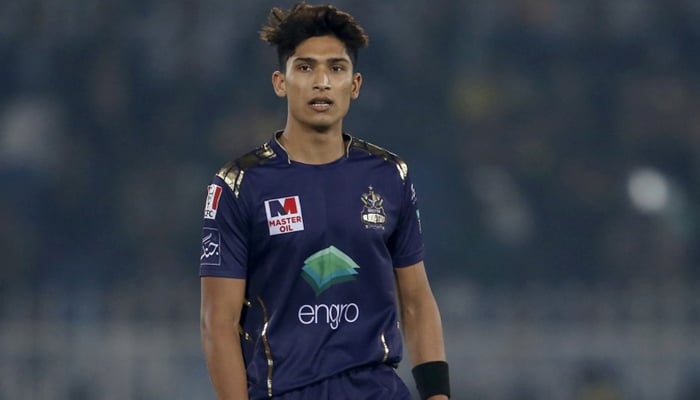 Quetta Gladiators Mohammad Hasnain. — PSL/File