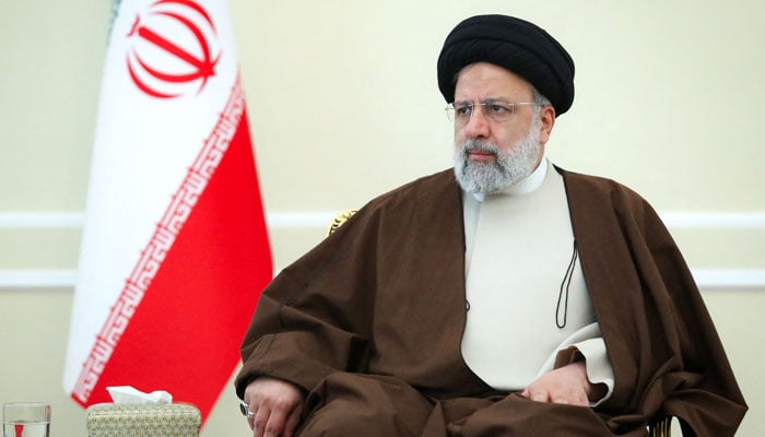 A handout picture provided by the Iranian presidency shows Irans President Ebrahim Raisi meeting with International Atomic Energy Agency (IAEA) chief Rafael Grossi (not pictured) in Tehran on March 4, 2023. AFP