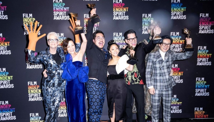 ‘Everything Everywhere All at Once’ wins 7 major honors at 2023 Spirit Awards