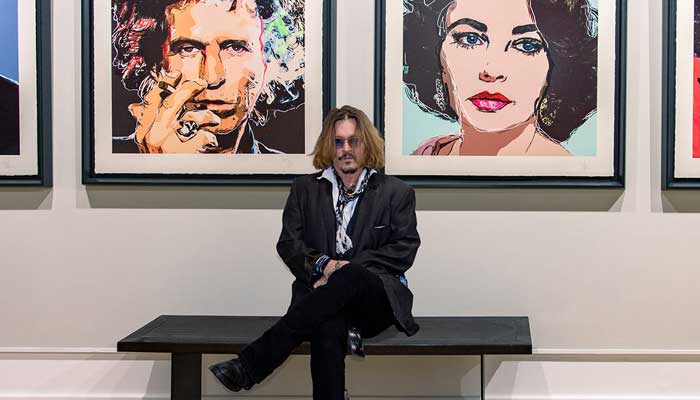 Johnny Depp sells Heath Ledger, Bob Marley portraits for thousands of dollars