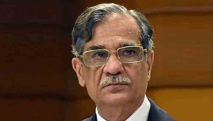 Former chief justice of Pakistan Saqib Nisar. — Agencies/File