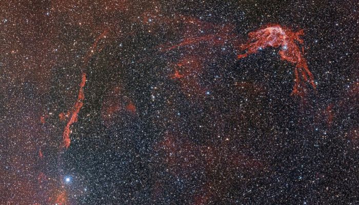 The remnant shell of the supernova explosion SN 185.— NOIRLab
