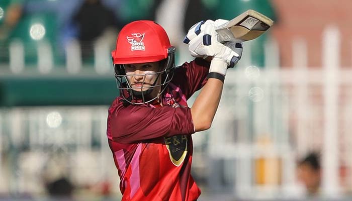 Super Women Laura Wolvaardt during the first Women’s League exhibition match at the Rawalpindi Cricket Stadium on March 8, 2023. — Twitter/PCB