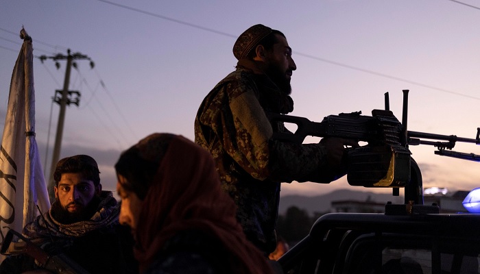 Taliban members in charge of security, patrol in Kabul, Afghanistan October 28, 2021. — Reuters/File