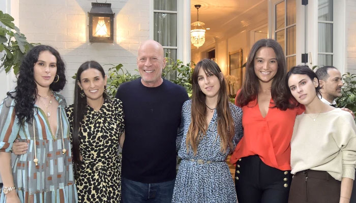 Bruce Willis’ wife refutes claims Demi Moore has ‘moved in’ with them amid his dementia