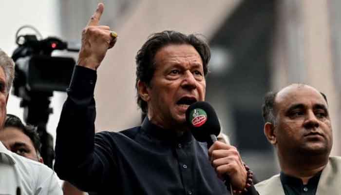 Pakistan Tehreek-e-Insaf (PTI) Chairman Imran Khan. — AFP/File