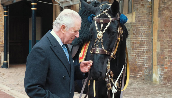 King Charles receives gift from Royal Canadian Mounted Police