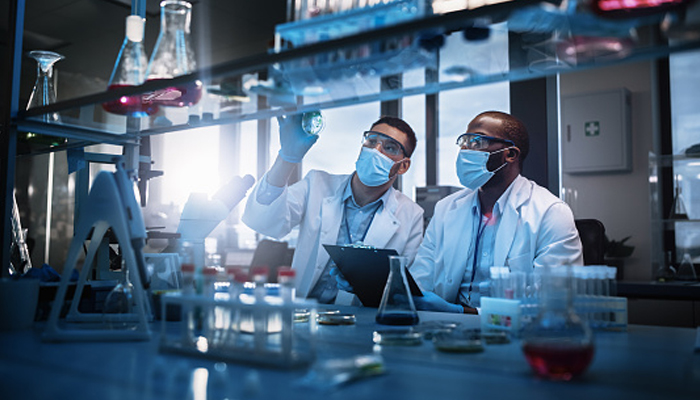 A representational image of researchers and scientists working in a laboratory. — Unsplash/File