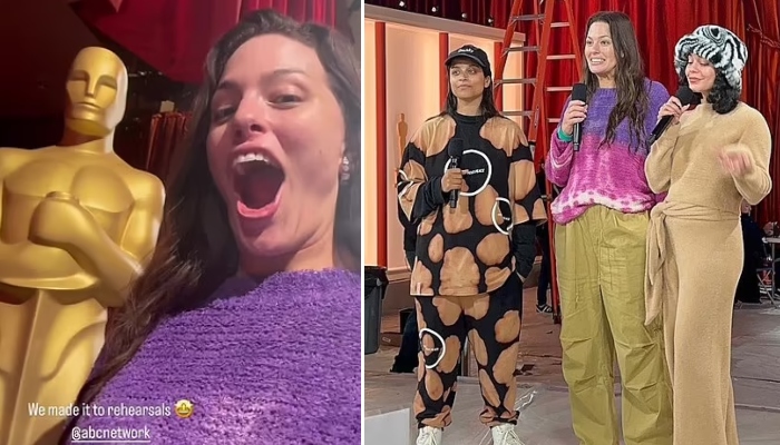 Ashley Graham joins Vanessa Hudgens, Lilly Singh on Oscars pre-show rehearsals