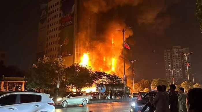 Fire in Karachi's multi-storey building brought under control