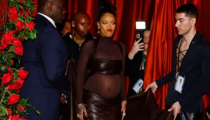 Stars flaunt shimmery, bold looks on Oscars champagne red carpet