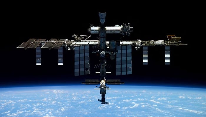 The International Space Station (ISS) is photographed by Expedition 66 crew member Roscosmos cosmonaut Pyotr Dubrov from the Soyuz MS-19 spacecraft. — Reuters/File
