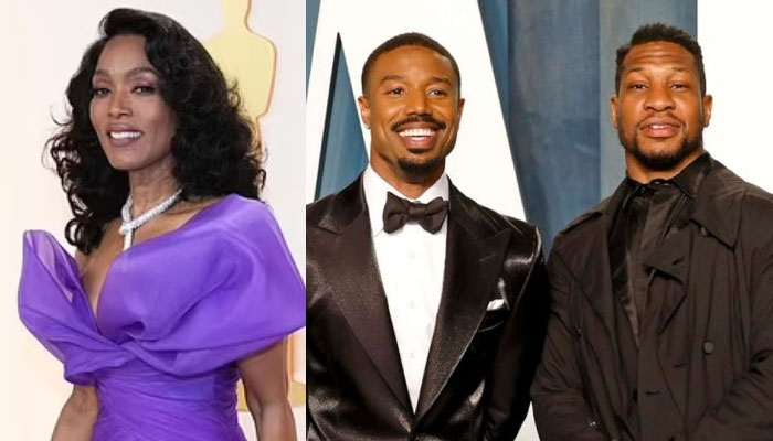 Michael B. Jordan, Jonathan Majors cheer up Angela Bassett following Oscar loss: We love you