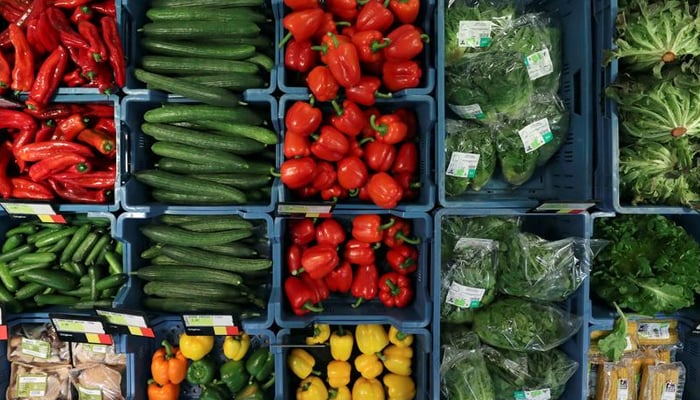 Stacks of vegetables can be seen in this picture. — Reuters/File