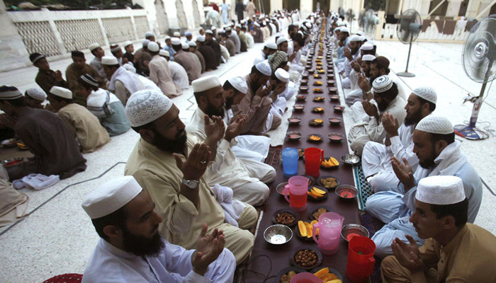 People praying during the holy month of Ramadan. — Reuters/File