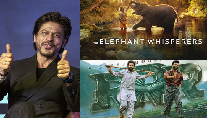 Shah Rukh Khan send virtual hugs to the team of RRR and The Elephant Whisperers