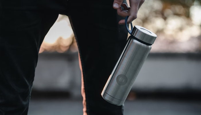 In this representational image, a person is carrying a reusable water bottle. — Unsplash/File