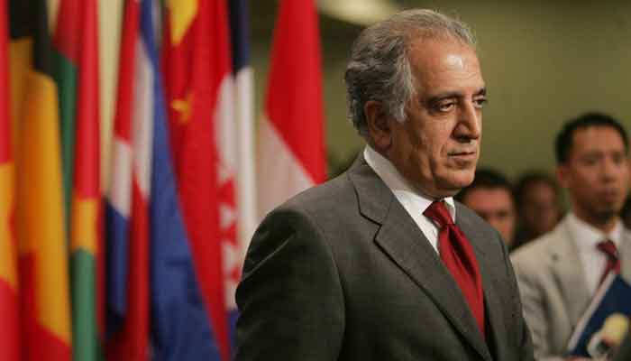 Former US special envoy for Afghanistan Zalmay Khalilzad. — AFP/File