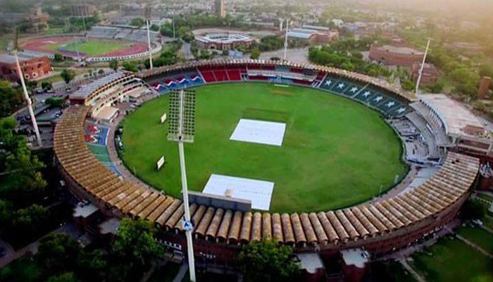 View of the Gaddafi Stadium in Lahore. — AFP/File