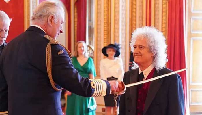 Brian May, Queen Guitarist, Knighted by King Charles at Buckingham Palace