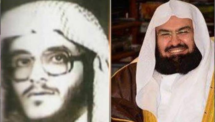 Sheikh Abdul Rehman Al Sudais before and after picture. — APP/File