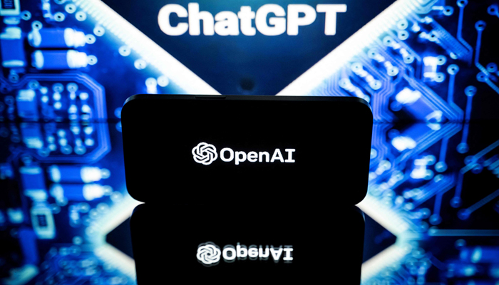 This photo shows screens displaying the logos of OpenAI and ChatGPT. — AFP/File