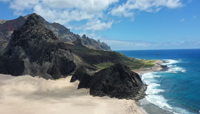 General view of Trindade Island in Espirito Santo state, Brazil. — Reuters/File