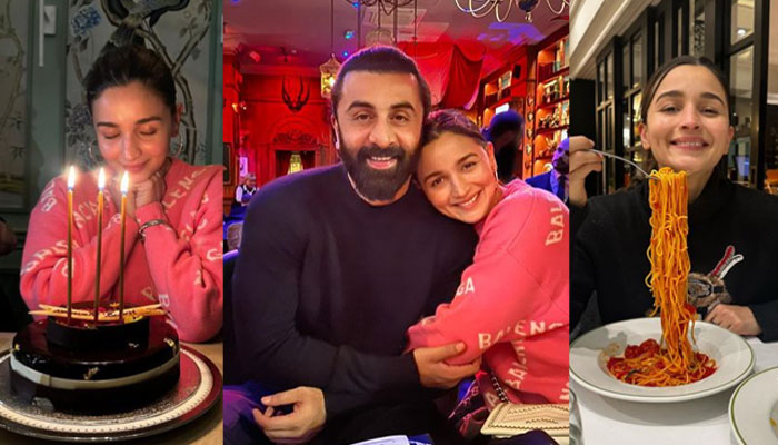 Alia Bhatt celebrates her 30th birthday with Ranbir Kapoor in London