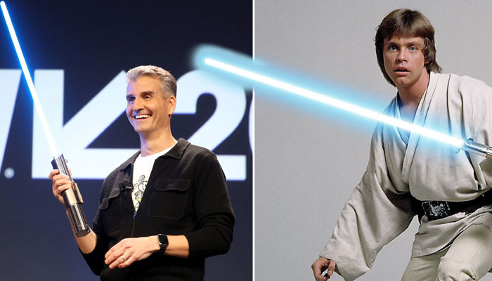Disney boasts new Star Wars lightsaber