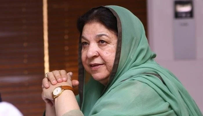 Punjab Minister for Health Dr Yasmin Rashid. — Facebook