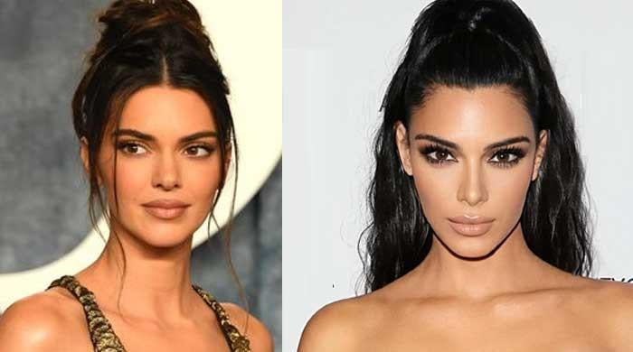 Kendall Jenner leaves fans baffled with her new photos, looks like Kim Kardashian